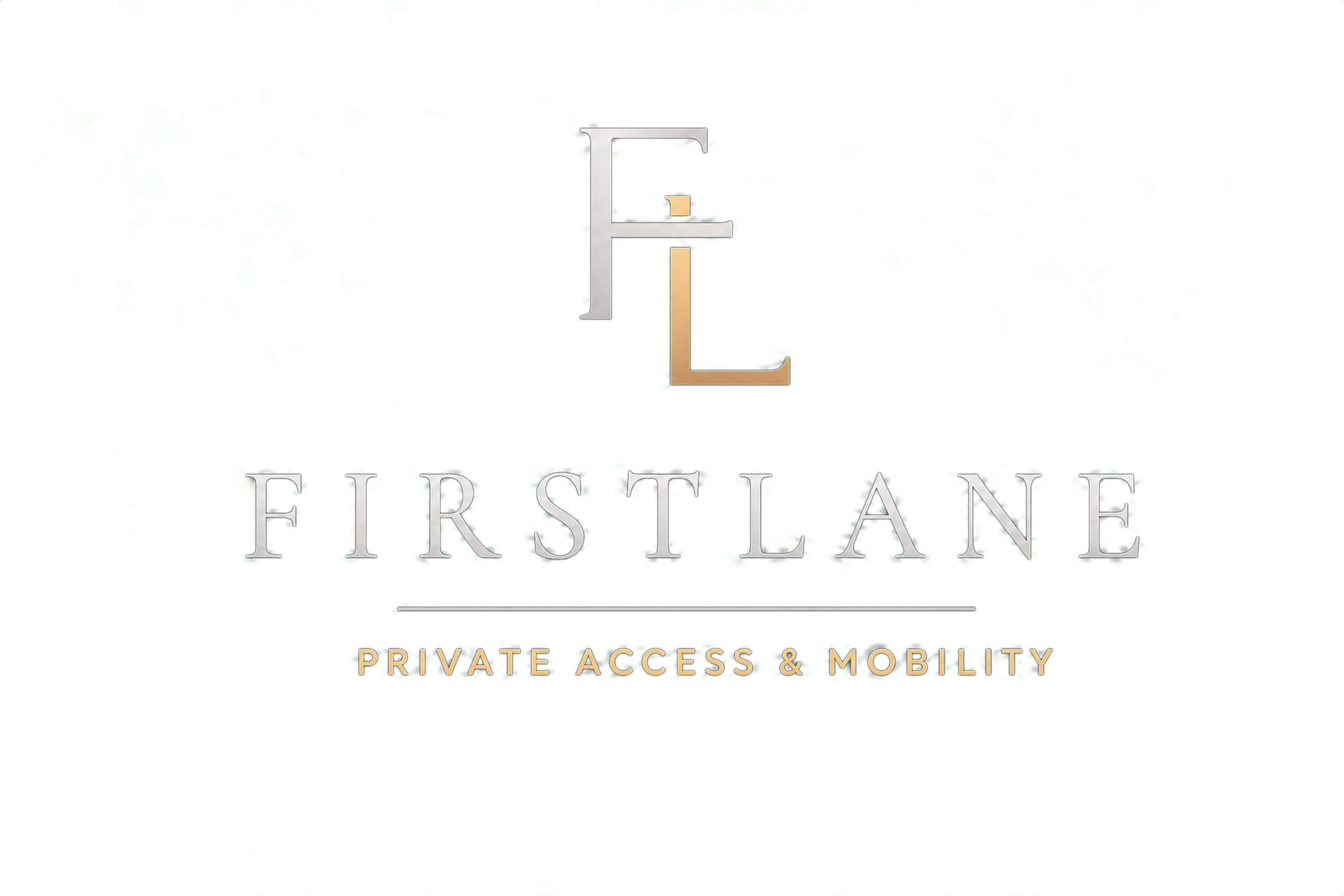 FirstLane premium private mobility and charter brokerage logo